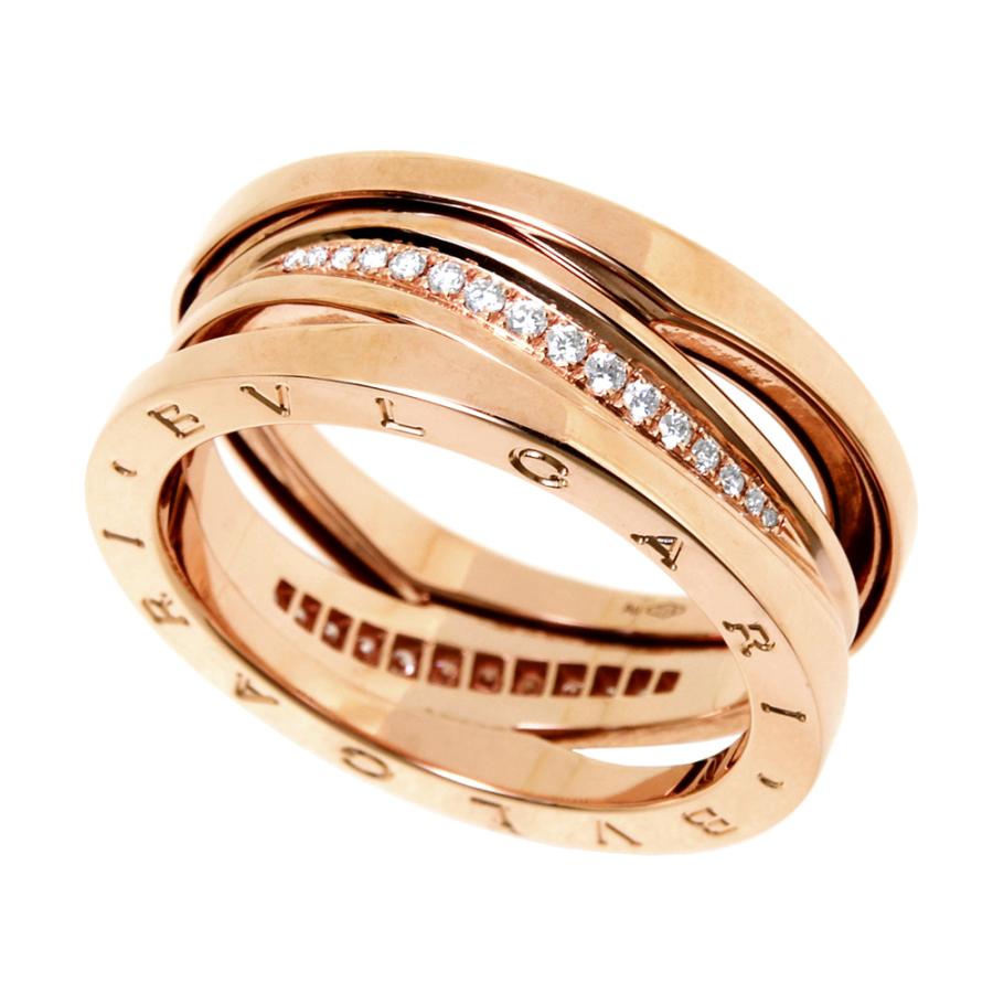 ブルガリ　BVLGARI ビーゼロワン　　ピンクゴールド　ローズゴールド ブルガリ BVLGARI ブルガリ 750 18金ピンクゴールド B-ZERO1 ビー