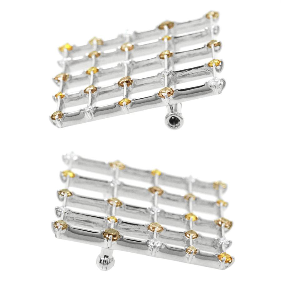 MIKIMOTO（ミキモト） [中古] K18WG ダイヤモンド ブローチ 0.78ct