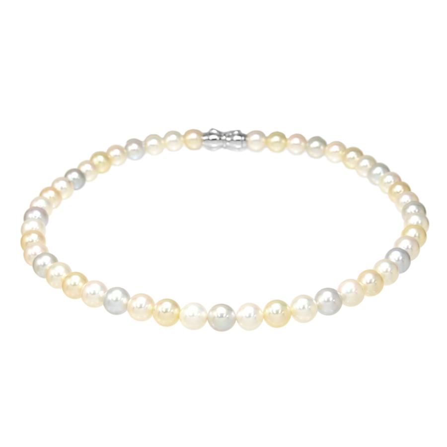 田崎 アコヤ真珠 パールネックレス TASAKI（タサキ） 【送料無料】タサキ 田崎真珠 アコヤパール約7.0-7.3