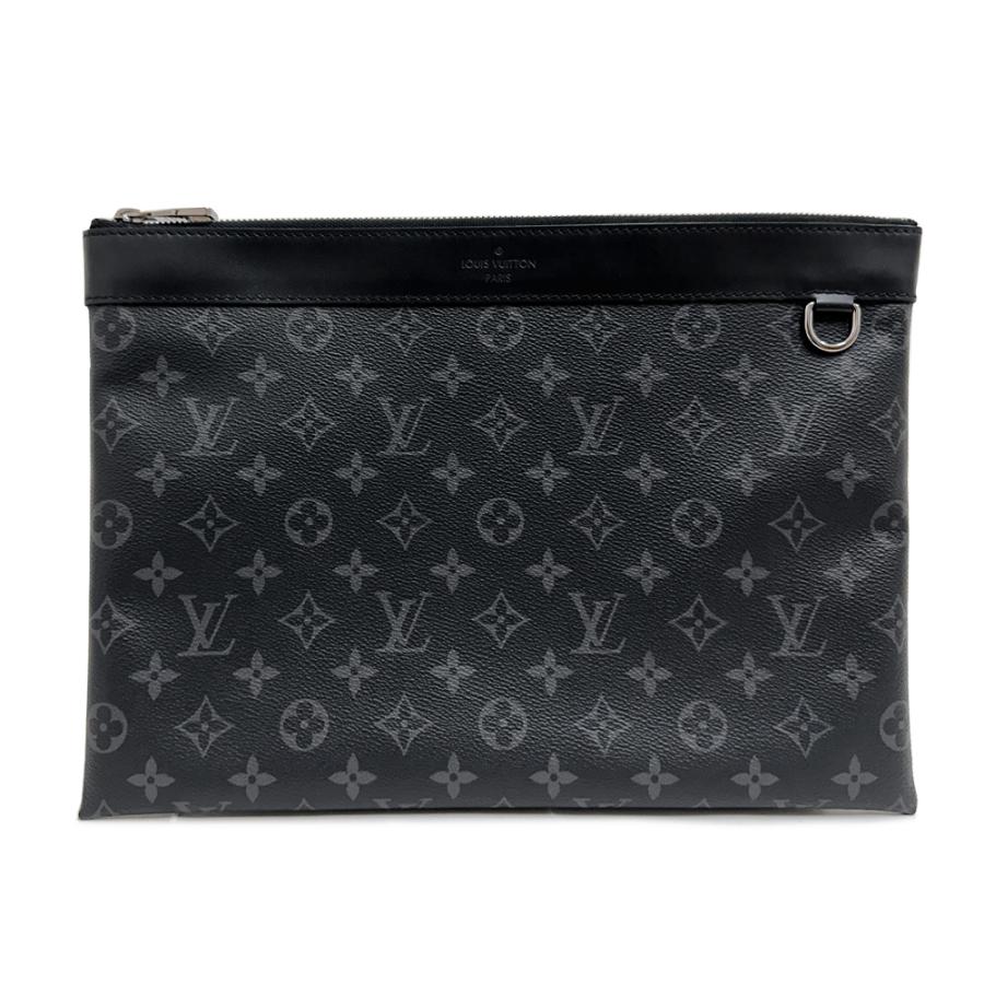 ★良品★　ルイヴィトン　 ポシェット　ディスカバリーPM　エクリプス　財布 ディスカバリー [中古] ルイヴィトン モノグラム・エクリプス