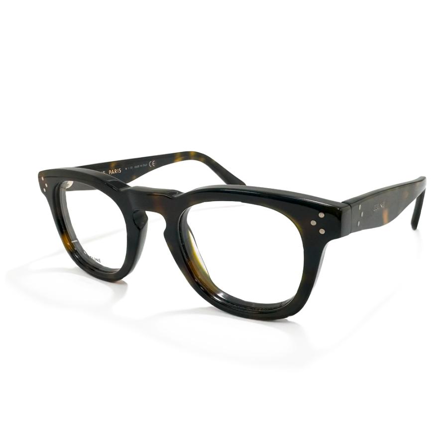 【極美品】CÉLINE ベッコウ柄　メガネ CELINE（セリーヌ） [中古] べっ甲柄 メガネ CL500491 052 クリア