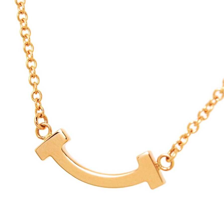 Tiffany T [中古] ティファニー K18PG ティファニーT スマイル