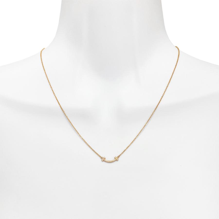 Tiffany T [中古] ティファニー K18PG ティファニーT スマイル