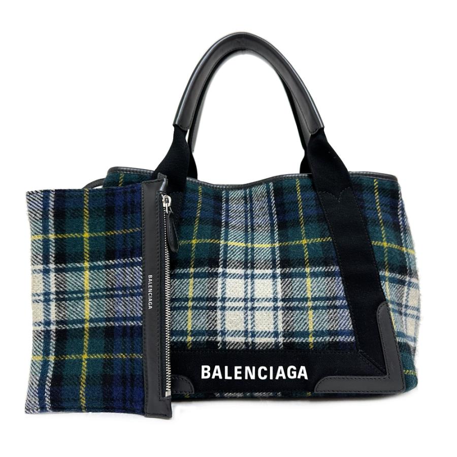 NAVY（BALENCIAGA） [中古] バレンシアガ ネイビー カバ スモール