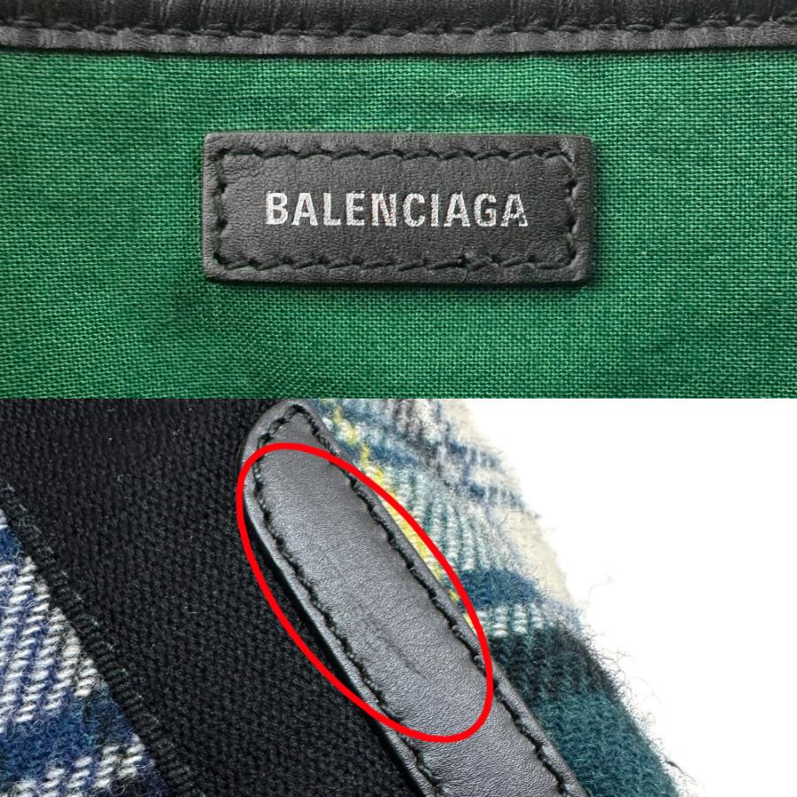 NAVY（BALENCIAGA） [中古] バレンシアガ ネイビー カバ スモール