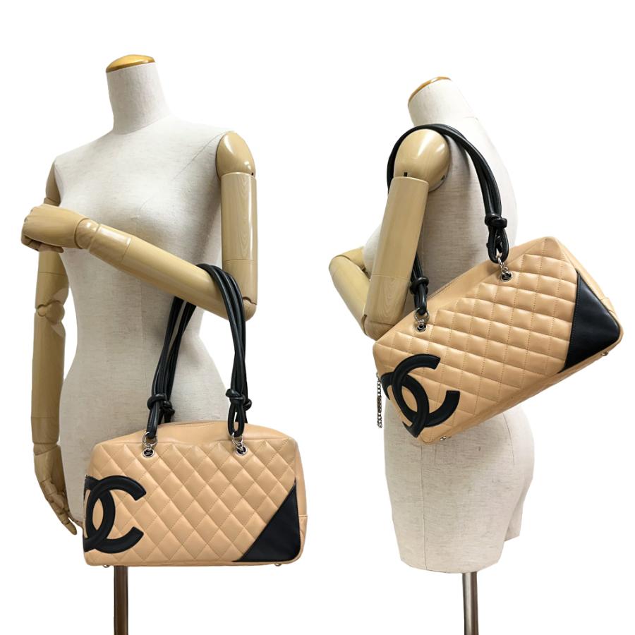 CAMBON [中古] シャネル カンボンライン ボーリングバッグ A25171