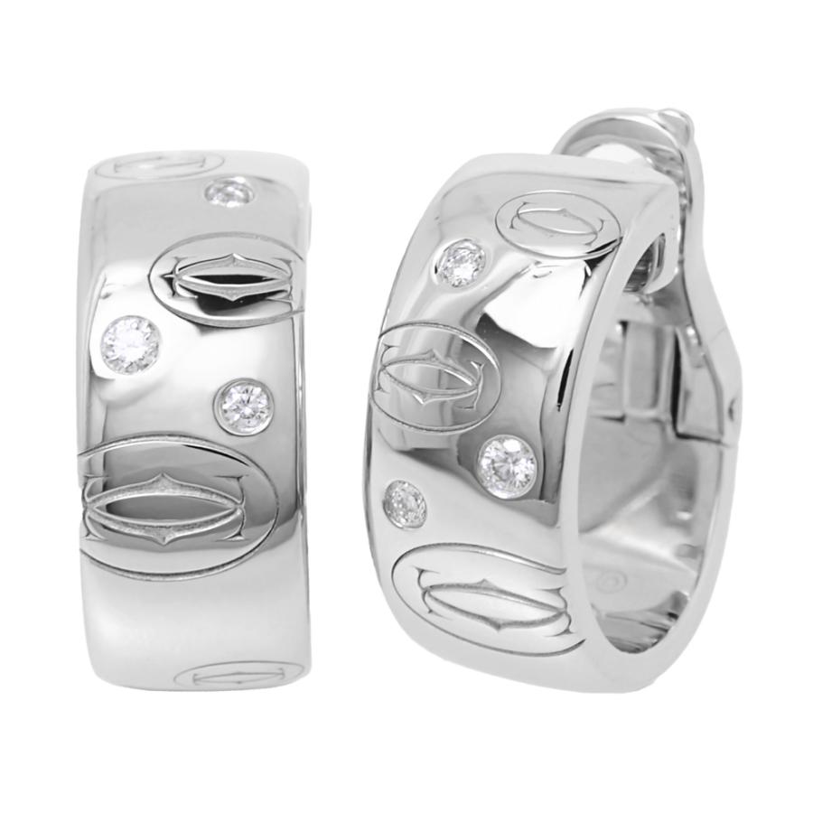 Cartier（カルティエ） [中古] K18WG ハッピーバースデー ダイヤモンド