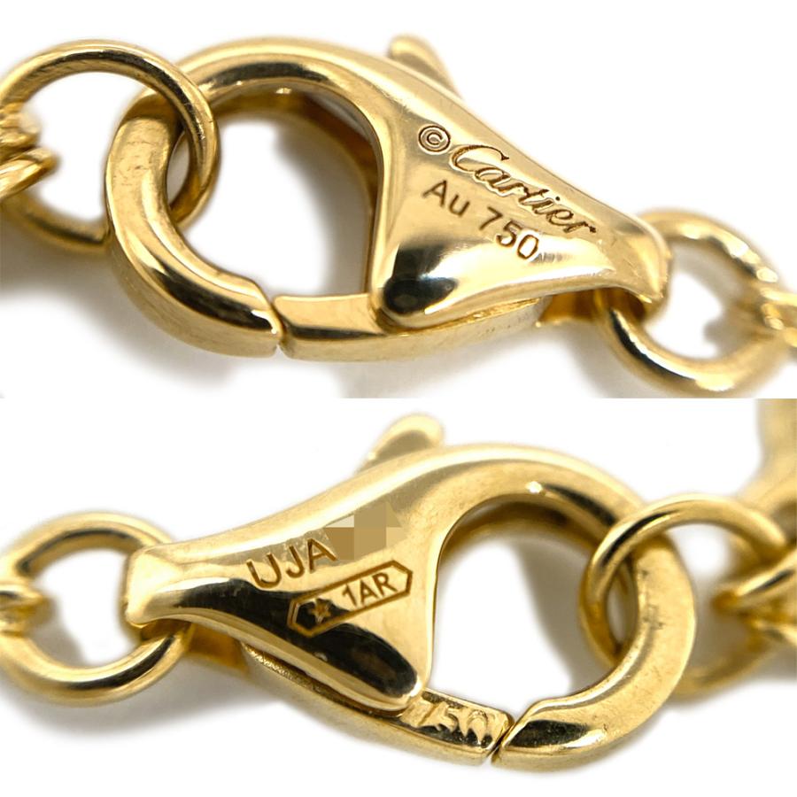 カルティエ ダムール [中古] K18YG ダイヤモンド ブレスレット