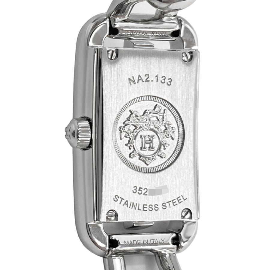 エルメス HERMES NA2.133 ナンタケット PM ダイヤ アヴァンチュリン クォーツ レディース 良品 箱・保証書付き_951705 HERMES - エルメス HERMES NA2.133 ナンタケット PM ダイヤ アヴァン