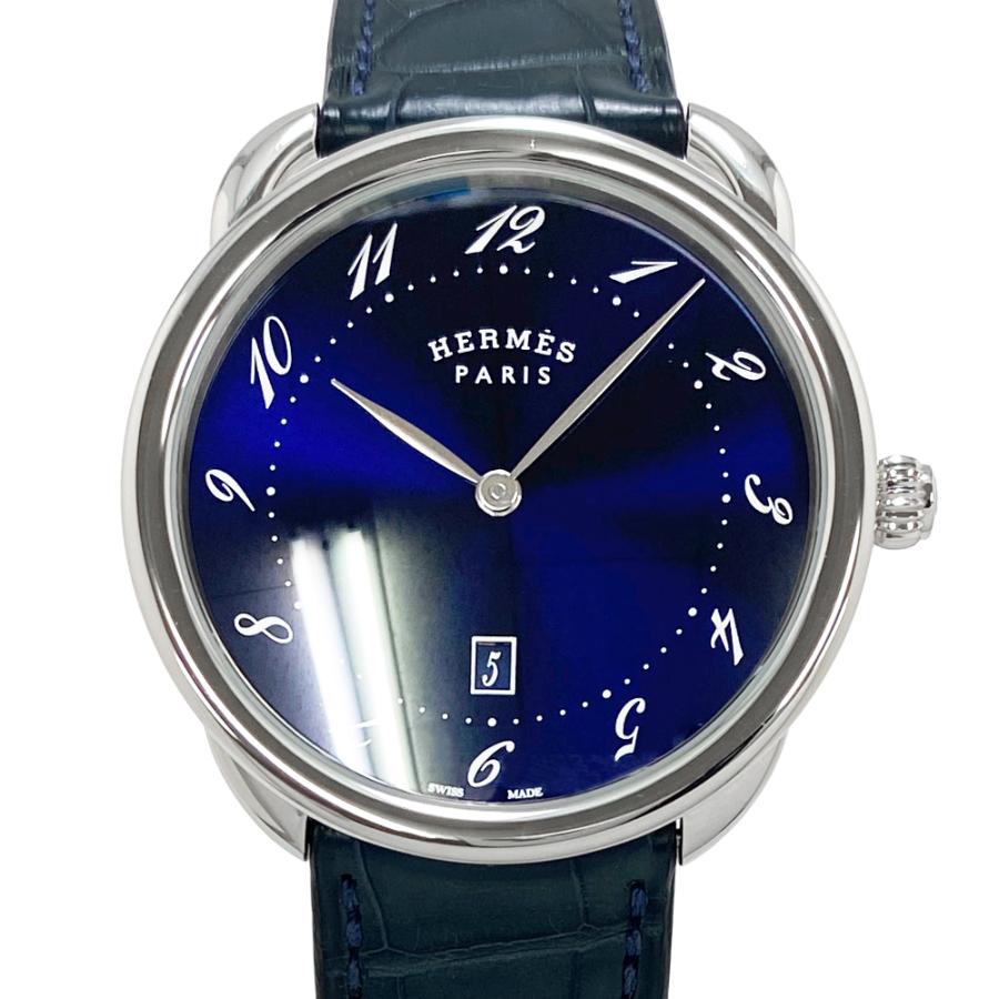 ジャンク品　エルメス　HERMES アルソー Arceau [中古] エルメス アルソー 40mm AR7Q.810 W045025WW00 クォーツ