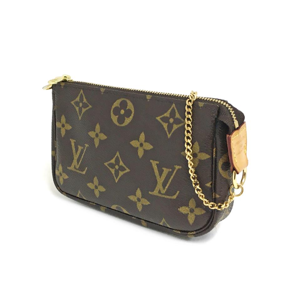VUITTON チェーンミニバッグ ミニ・ポシェット・アクセソワール [中古] ルイヴィトン モノグラム