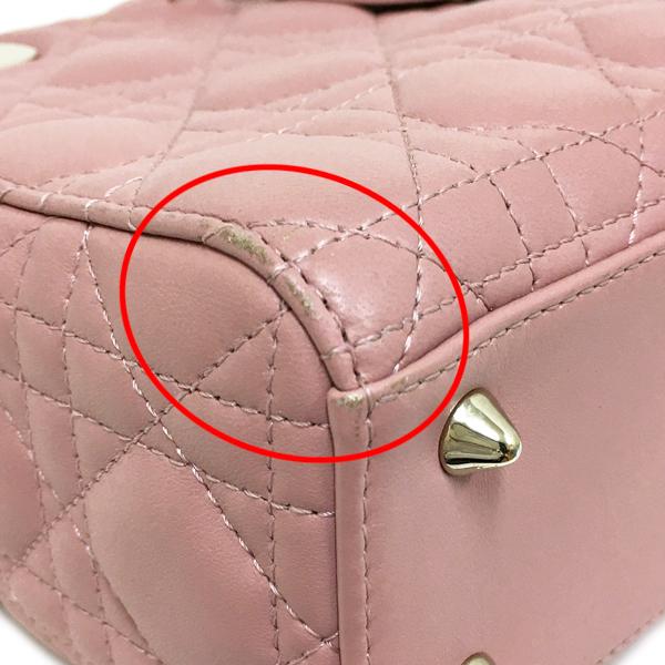 【極上美品】Dior ピンク ショルダーバッグ~~~ 正規品】美品 クリスチャン ディオール ショルダーバッグ ピンク