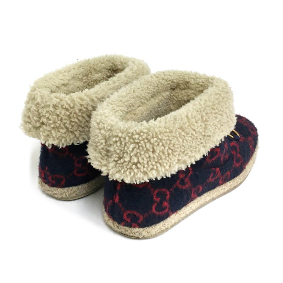 Gucci Horsebit 1955 [中古] グッチ ホースビット GGウール アンクル