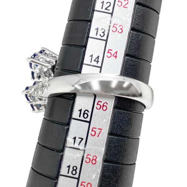 accessories mau サファイアリング　15号 DAMIANI [中古] ダミアーニ ブルーサファイア ダイヤモンド