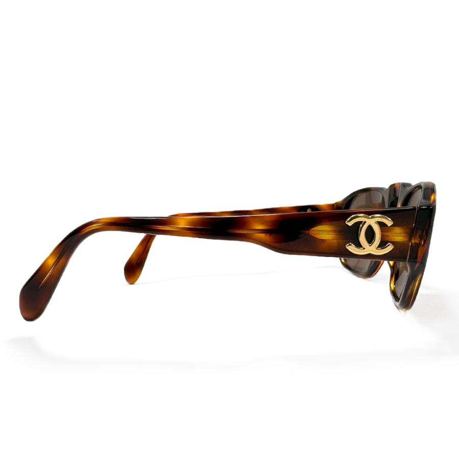 CHANEL（シャネル） [中古] べっ甲柄 ココマーク サングラス 01452