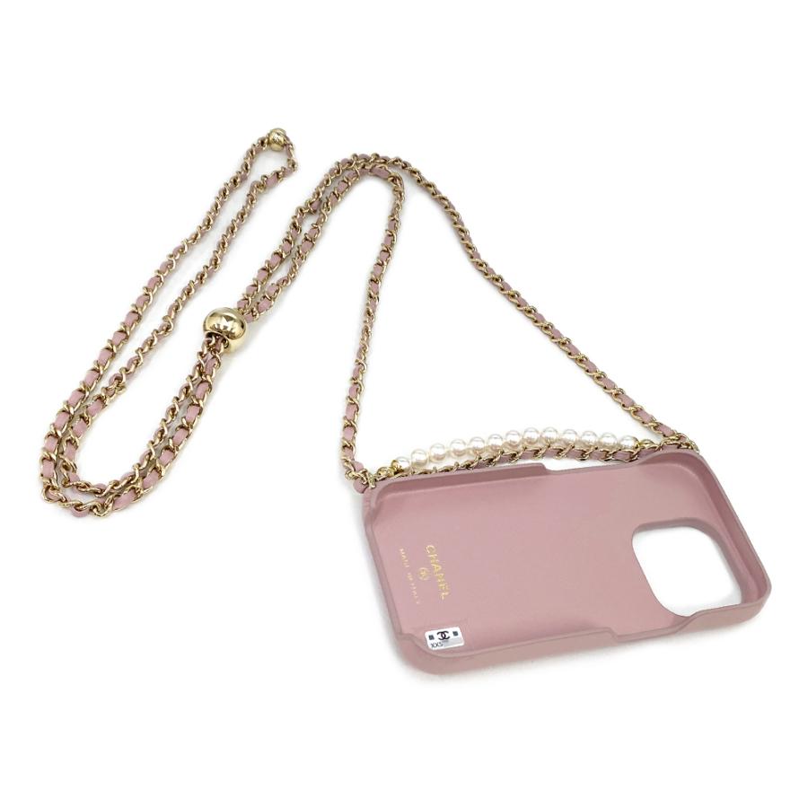 CHANEL（シャネル） [中古] iPhone15PRO ケース AP3866 B16097 NU904