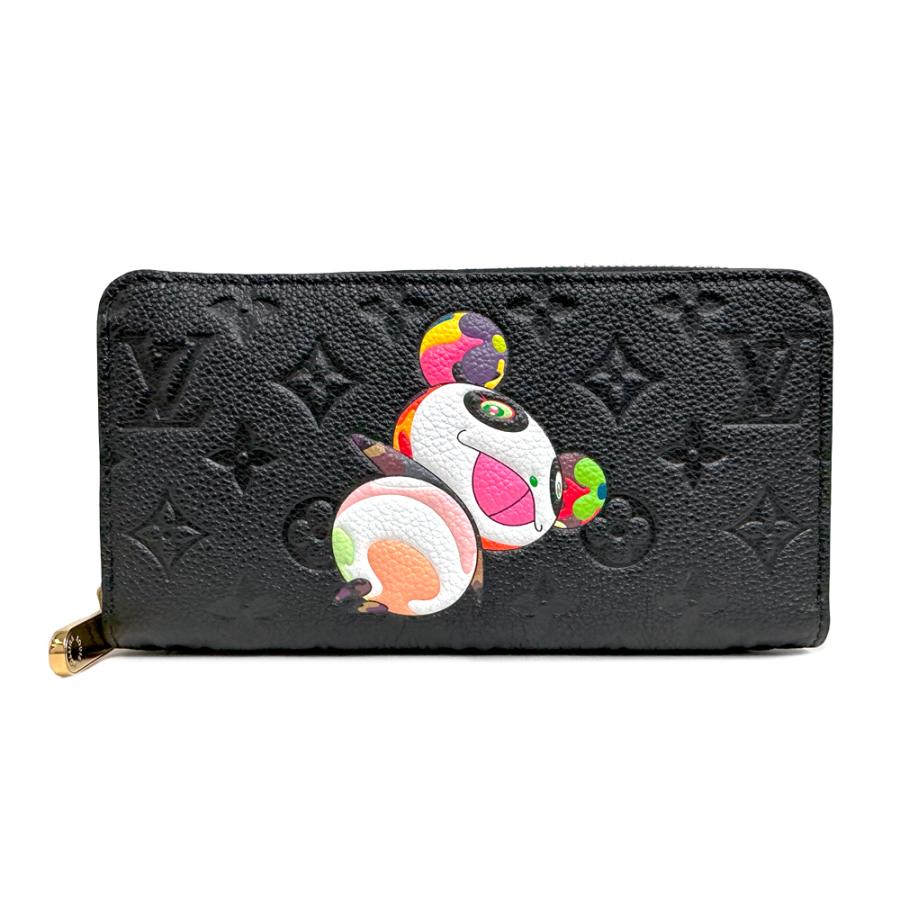 ジッピー・ウォレット [未使用] ルイヴィトン LV×TM 村上隆コラボ 