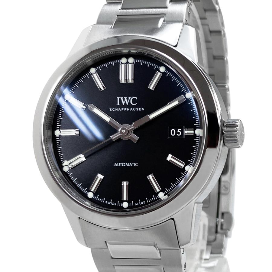 [中古] IWC インヂュニア オートマティック IW357002 自動巻き ステンレススチール ブラック 40mm 保証書付 磨き済 アイダブリューシー | インヂュニア | 02