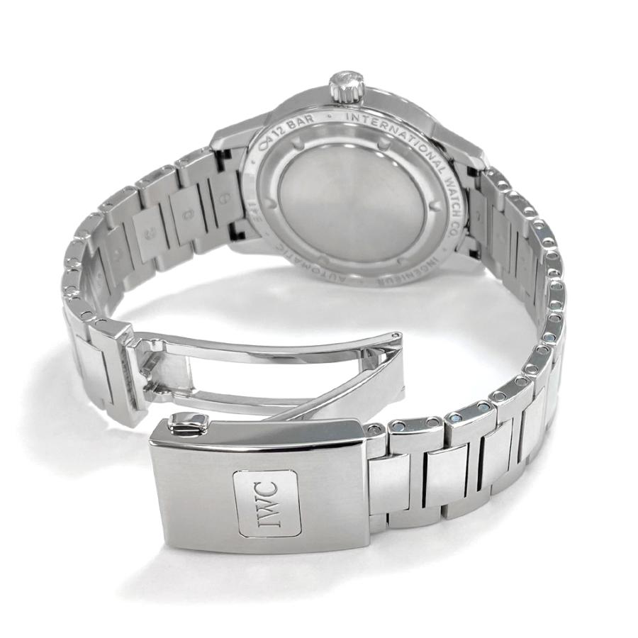 [中古] IWC インヂュニア オートマティック IW357002 自動巻き ステンレススチール ブラック 40mm 保証書付 磨き済 アイダブリューシー | インヂュニア | 03