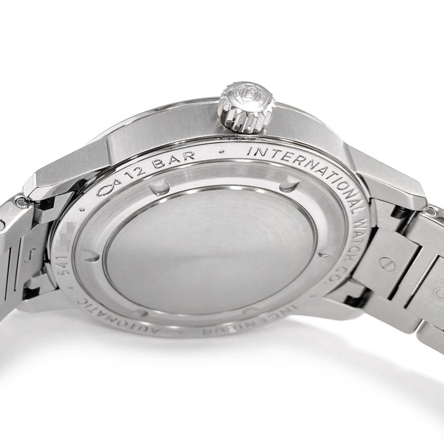 [中古] IWC インヂュニア オートマティック IW357002 自動巻き ステンレススチール ブラック 40mm 保証書付 磨き済 アイダブリューシー | インヂュニア | 04