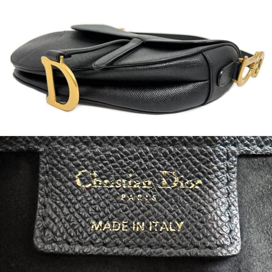 Saddle（Christian Dior） [中古] ディオール サドルバッグ ブラック