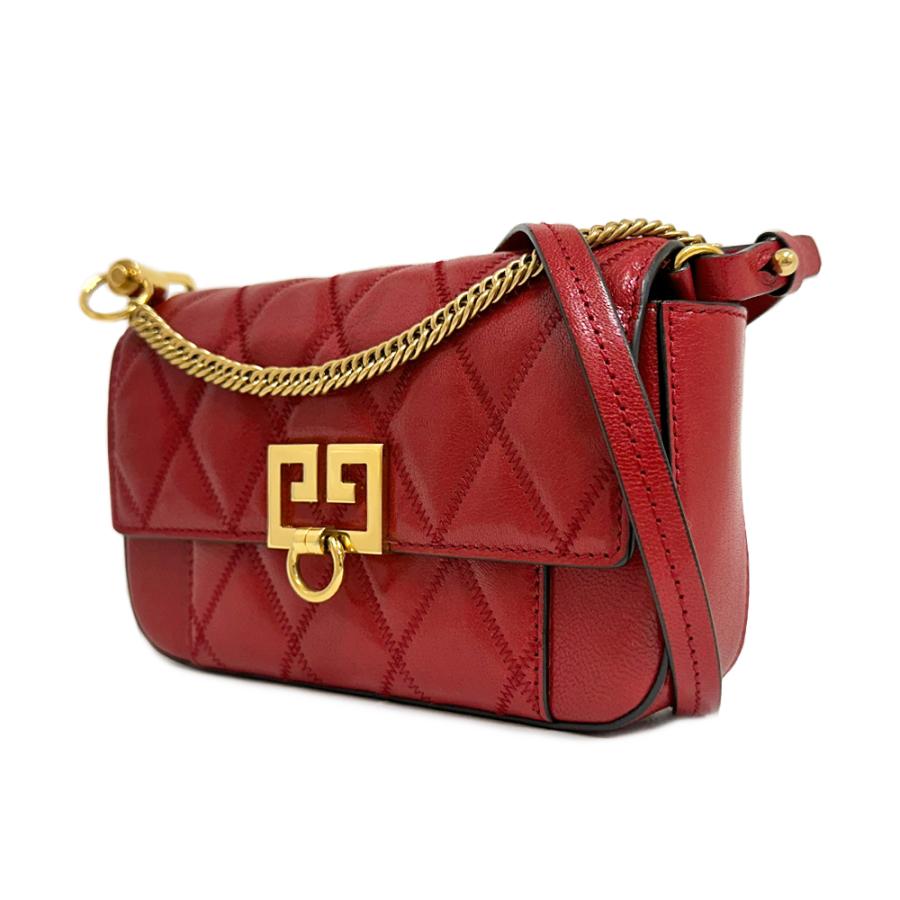 GIVENCHY（ジバンシィ） [中古] ダイヤモンドキルティングレザー ミニ 