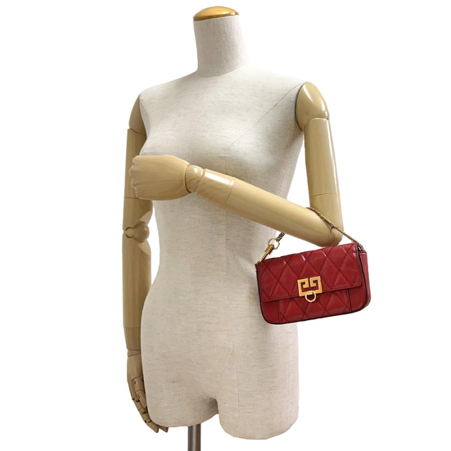 GIVENCHY（ジバンシィ） [中古] ダイヤモンドキルティングレザー ミニ 