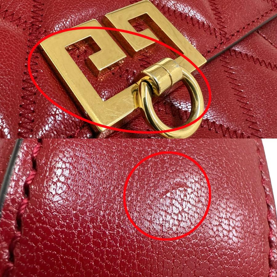 GIVENCHY（ジバンシィ） [中古] ダイヤモンドキルティングレザー ミニ 