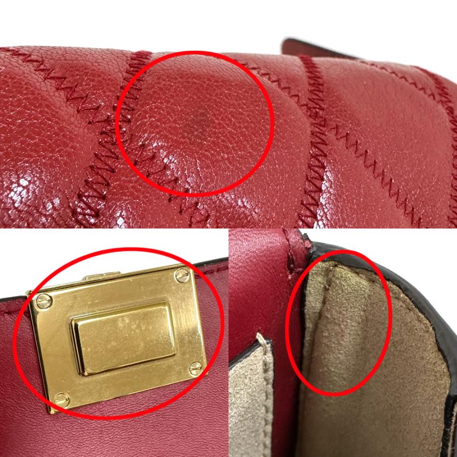 GIVENCHY（ジバンシィ） [中古] ダイヤモンドキルティングレザー ミニ 