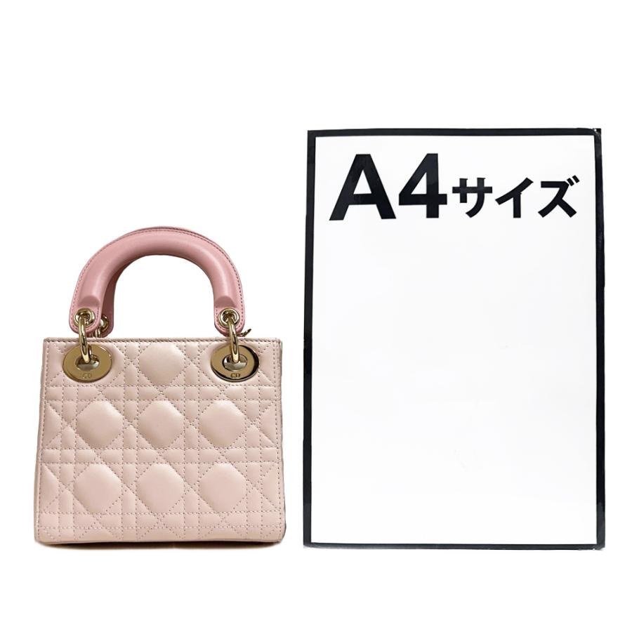 Lady Dior [中古] ディオール ラムスキン カナージュ レディディオール