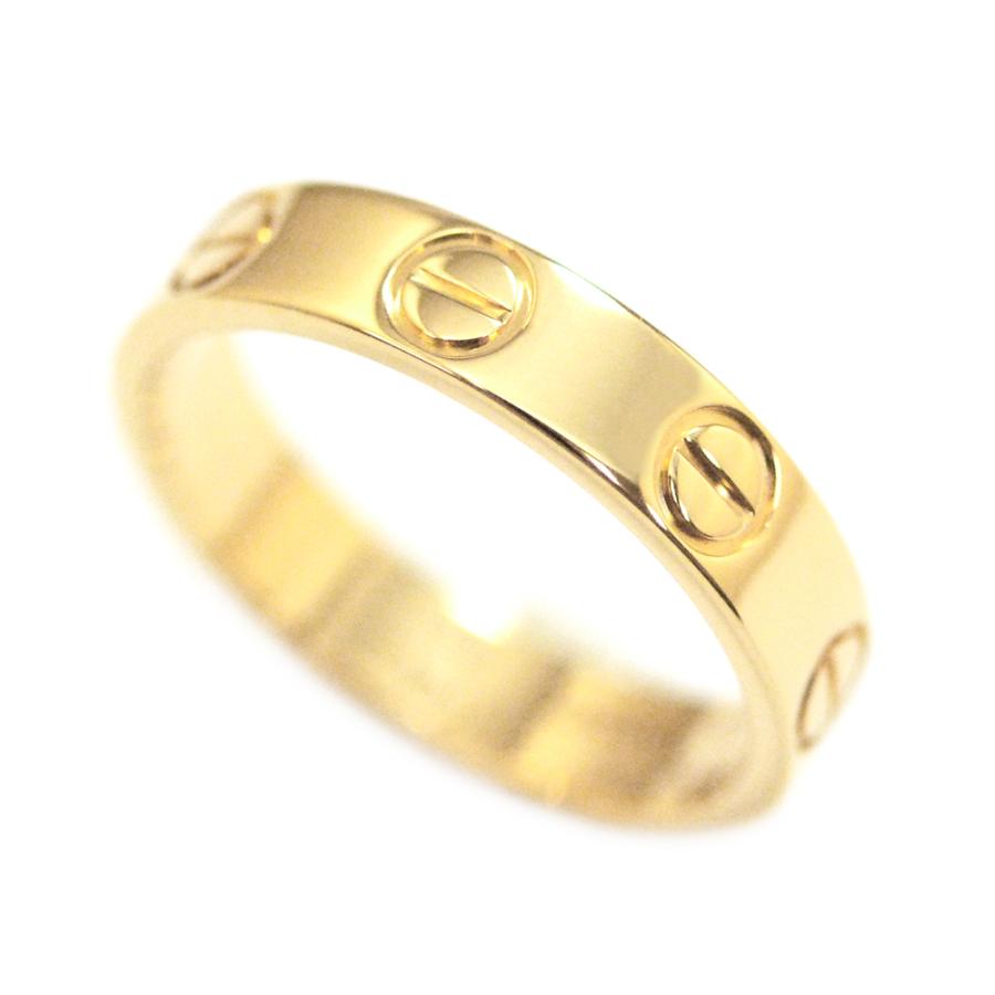 LOVE（Cartier） [中古] カルティエ K18YG ミニ ラブリング #45