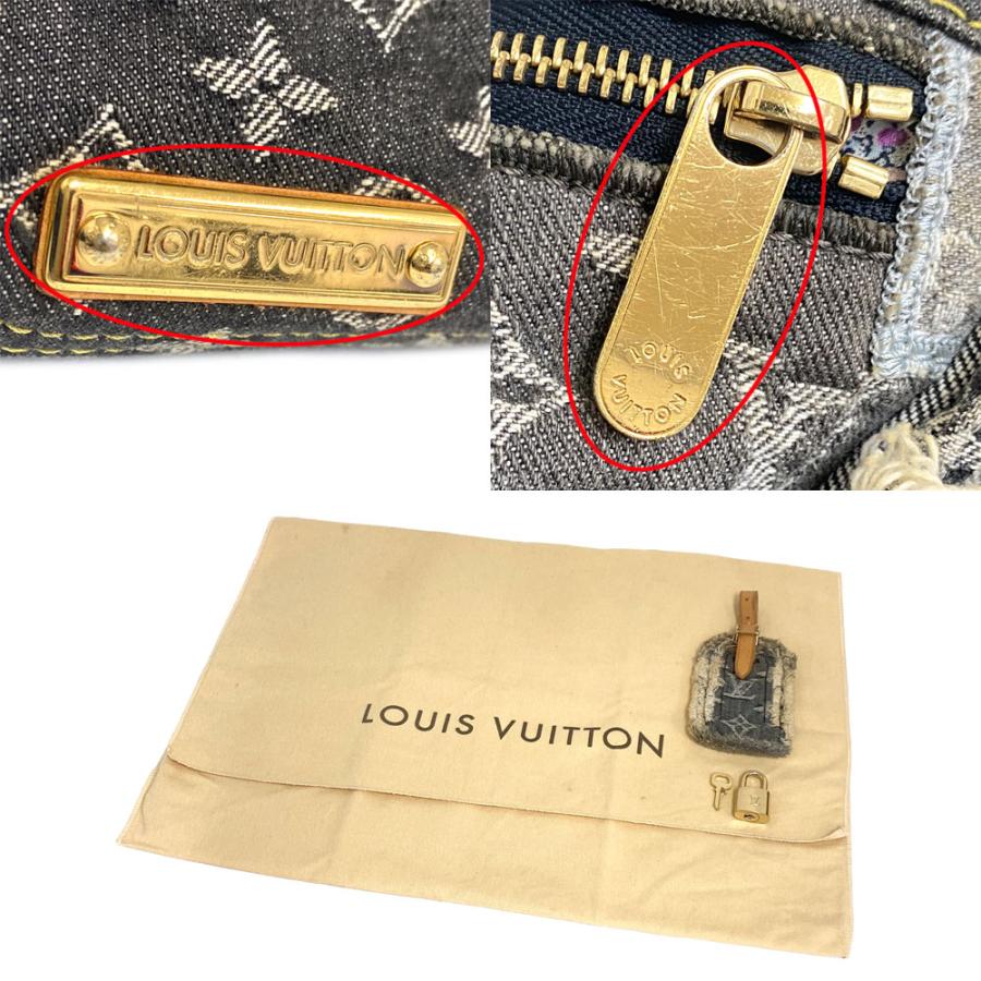 スピーディ [中古] ルイヴィトン モノグラム デニム パッチワーク