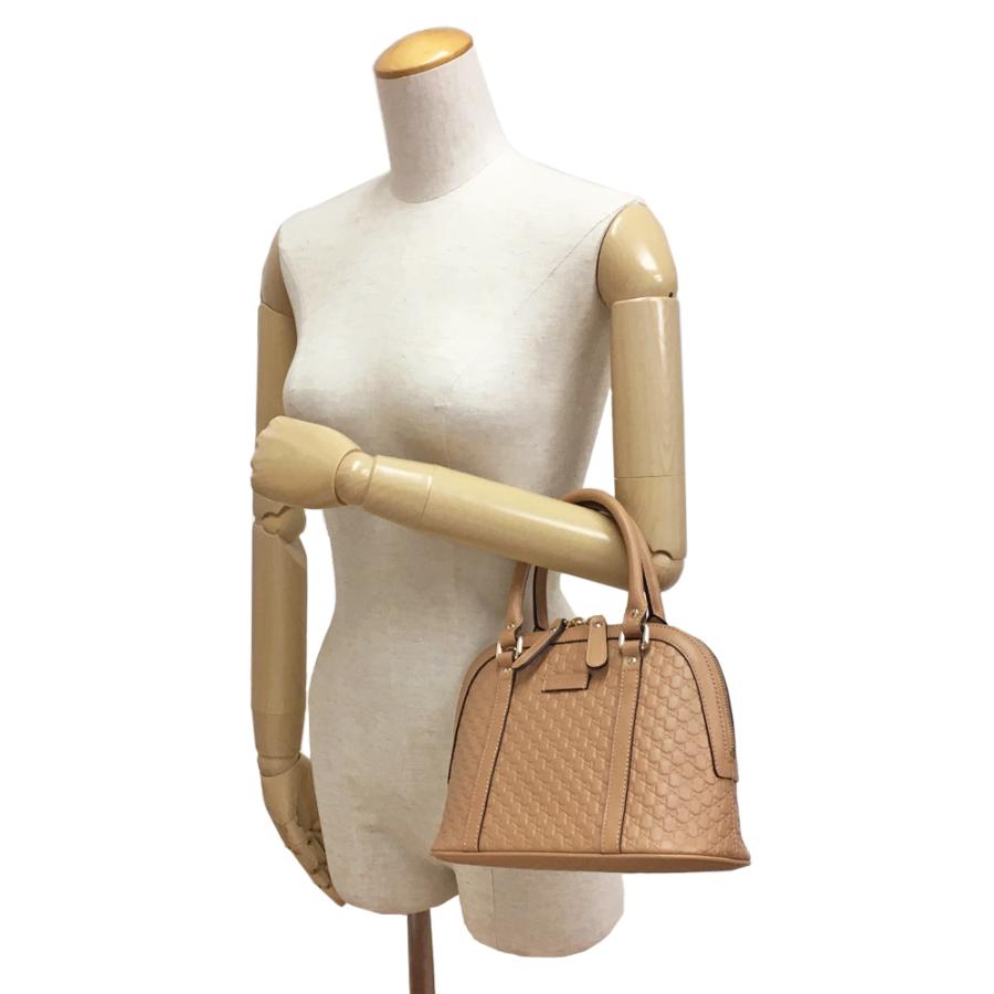 GUCCI マイクロ グッチ シマ 2way ハンドバッグ グッチシマ [未使用] グッチ マイクログッチシマ 2WAY ハンドバッグ
