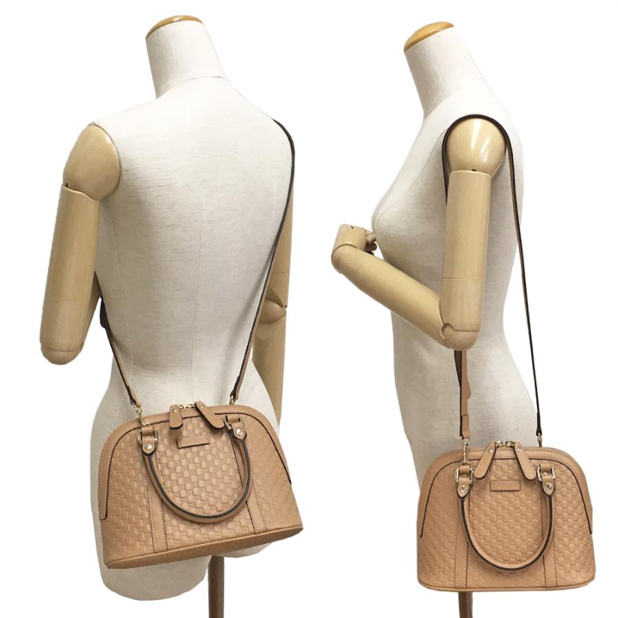 GUCCI マイクロ グッチ シマ 2way ハンドバッグ グッチシマ [未使用] グッチ マイクログッチシマ 2WAY ハンドバッグ