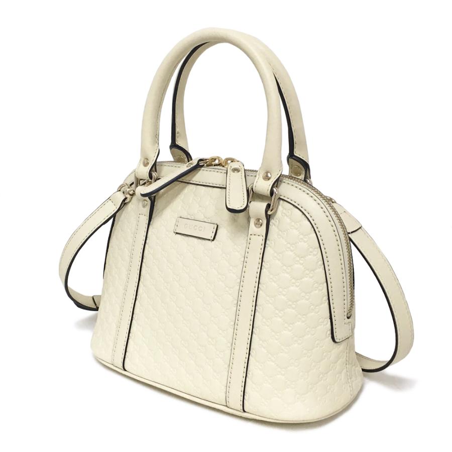 GUCCI マイクロ グッチ シマ 2way ハンドバッグ グッチシマ [未使用] グッチ マイクログッチシマ 2WAY ハンドバッグ