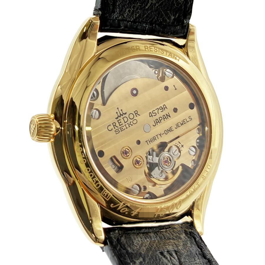 SEIKO CREDOR セイコー クレドール 自動巻き 腕時計 GCBG969 CREDOR [中古] セイコー クレドール クロノメーター 500本限定 GBAY992