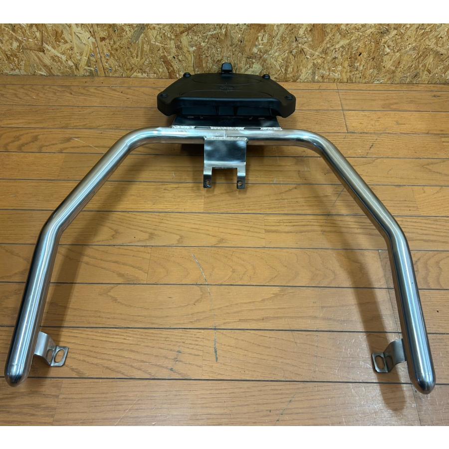 【送料無料!!】[ABQ 34250]スズキ SUZUKI スカイウェイブ250 CJ46A-109 グラブバー キャリア 荷台 GIVIベース付き 錆あり_5
