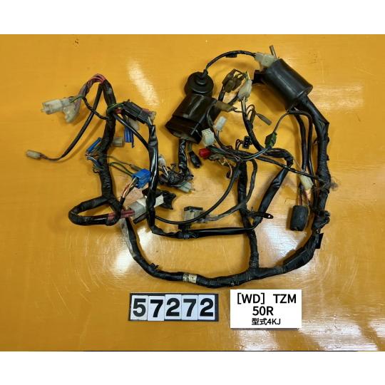送料無料!!】[WD 57272]ヤマハ YAMAHA TZM50R 型式4KJ メインハーネス