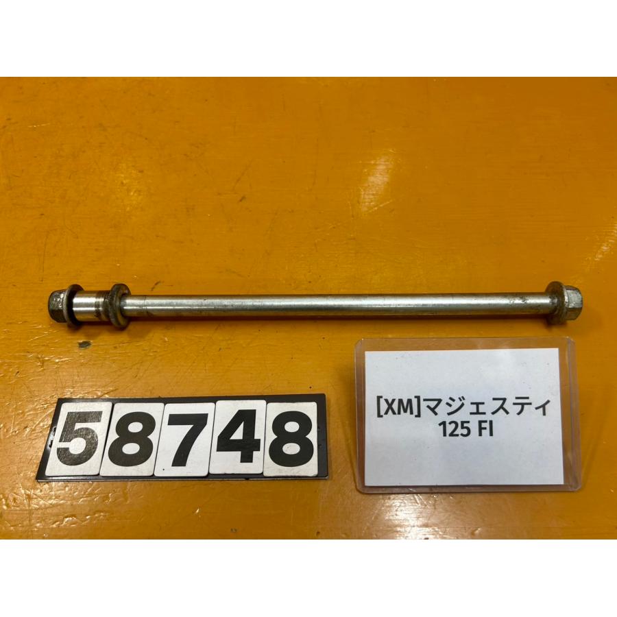 【送料無料!!】[XM 58748]@ヤマハ YAMAHA マジェスティ125 FI フロントホイール アクスルシャフト : PAWNS ...