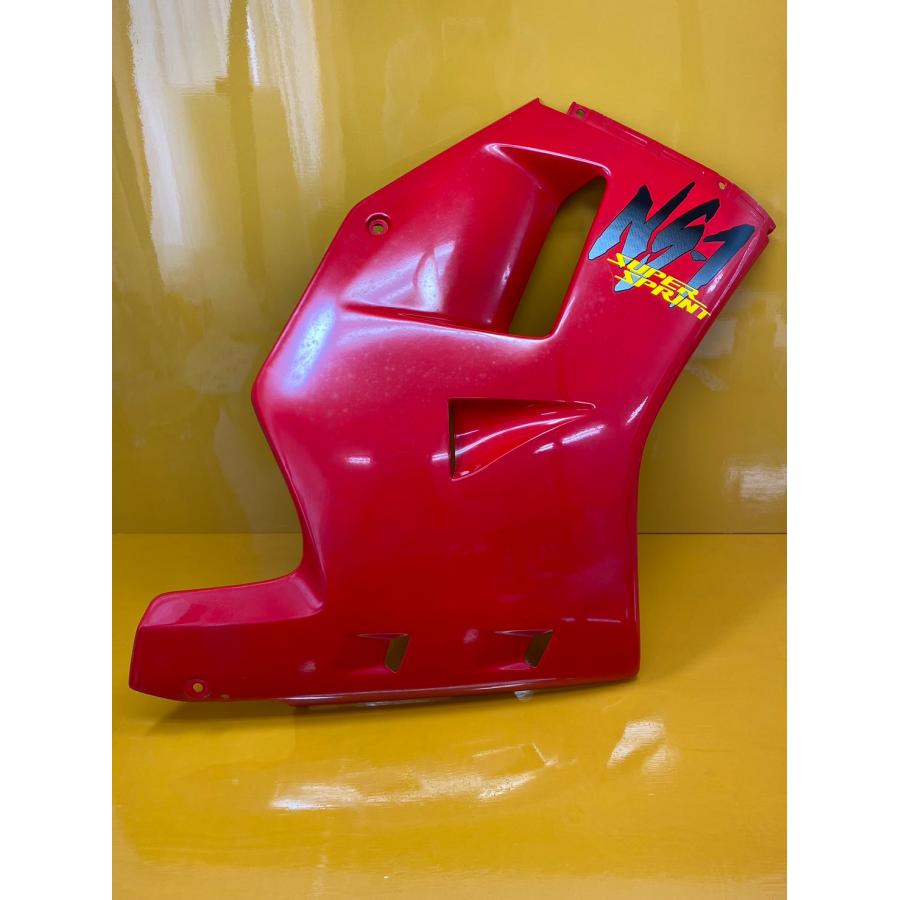 【送料無料!!】70297 中古美品 HONDA ホンダ NS-1 AC12 サイドカバー 右 フロントカウル 赤　64300-GAAA-0200_1