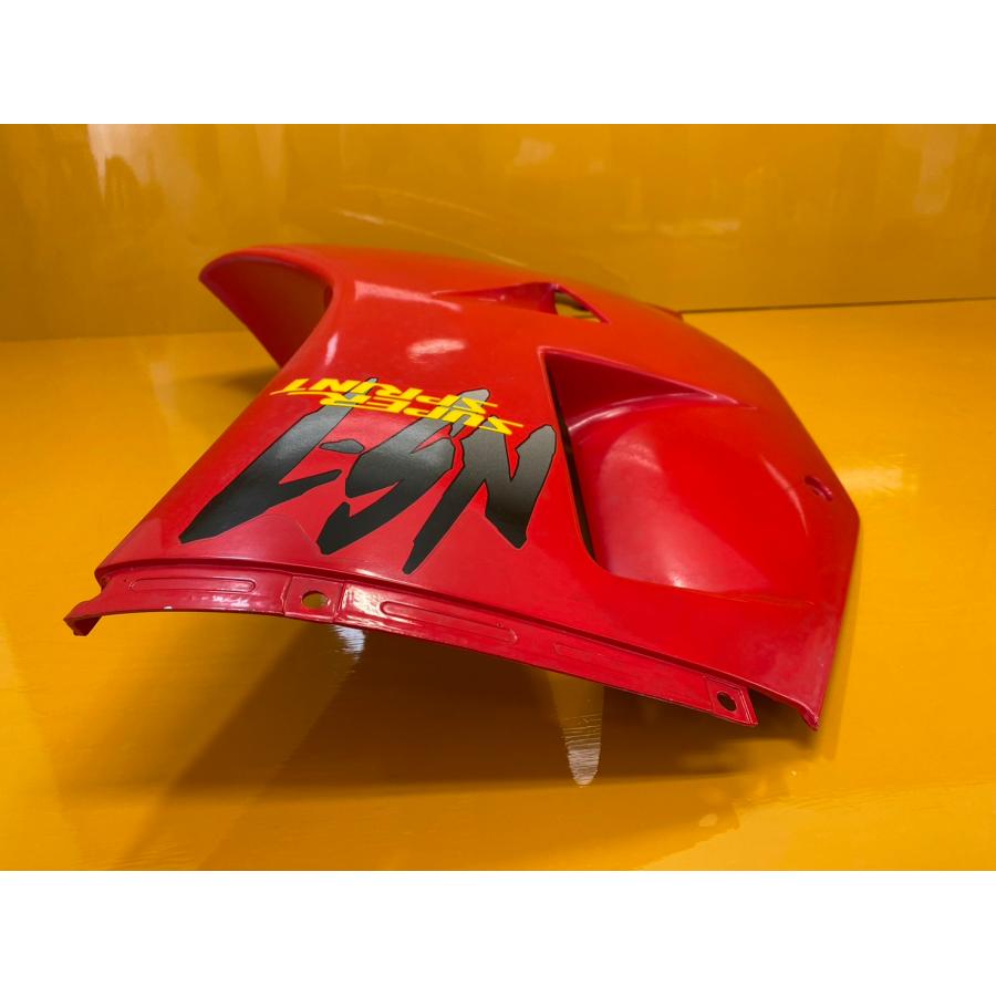 【送料無料!!】70297 中古美品 HONDA ホンダ NS-1 AC12 サイドカバー 右 フロントカウル 赤　64300-GAAA-0200_3