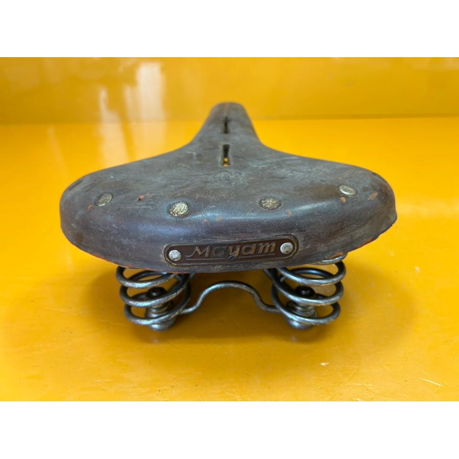 送料無料!!】71962 中古 自転車 サドル Mayam ビンテージ 当時物