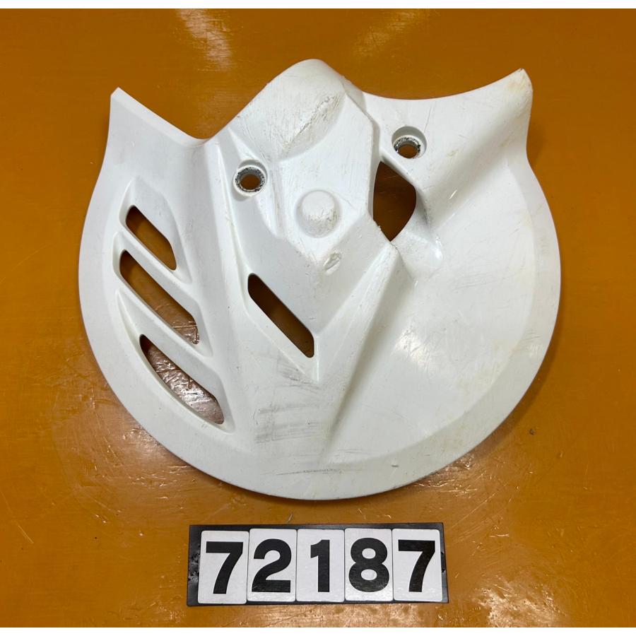 【送料無料!!】72187 中古 HONDA ホンダ CRF250R ブレーキディスクカバー フロントカウル 51614-KRN-A900 ...