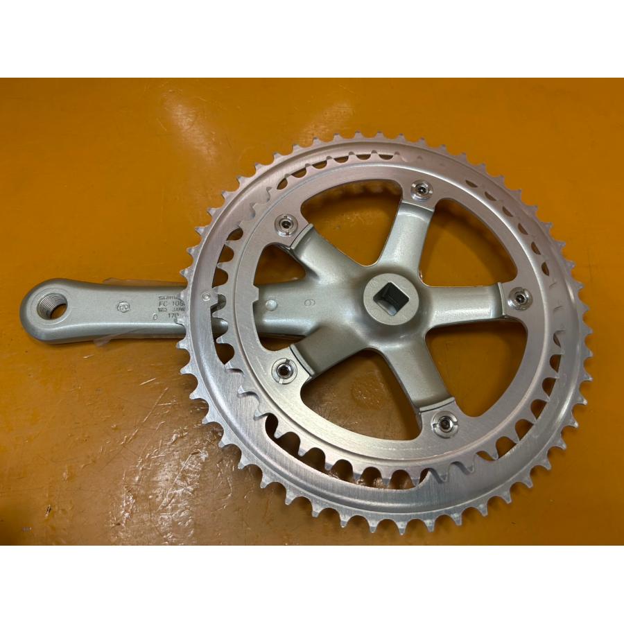 送料無料!!】73354 新品 自転車 シマノ 105 クランクセット
