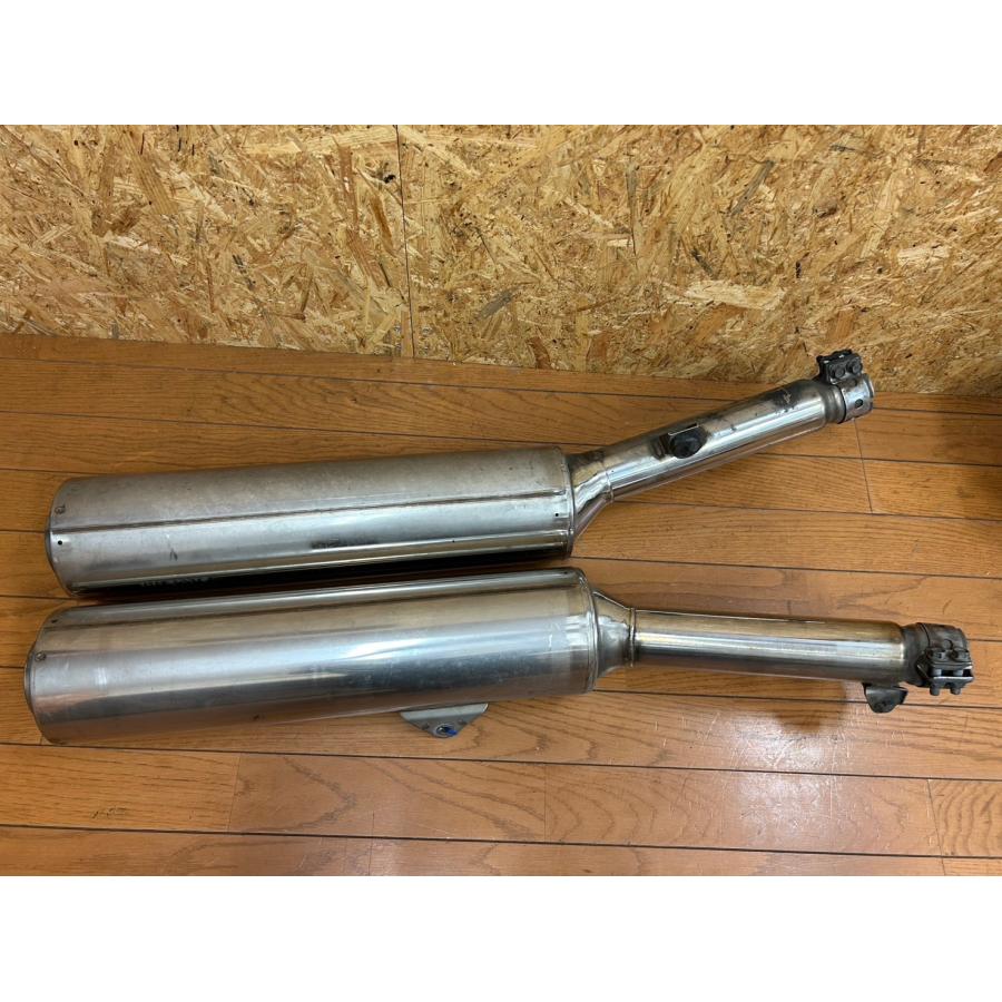 【送料無料!!】74423 中古 HONDA ホンダ CBR1100XX ブラックバード HM MAT E1 純正マフラー 左右の画像