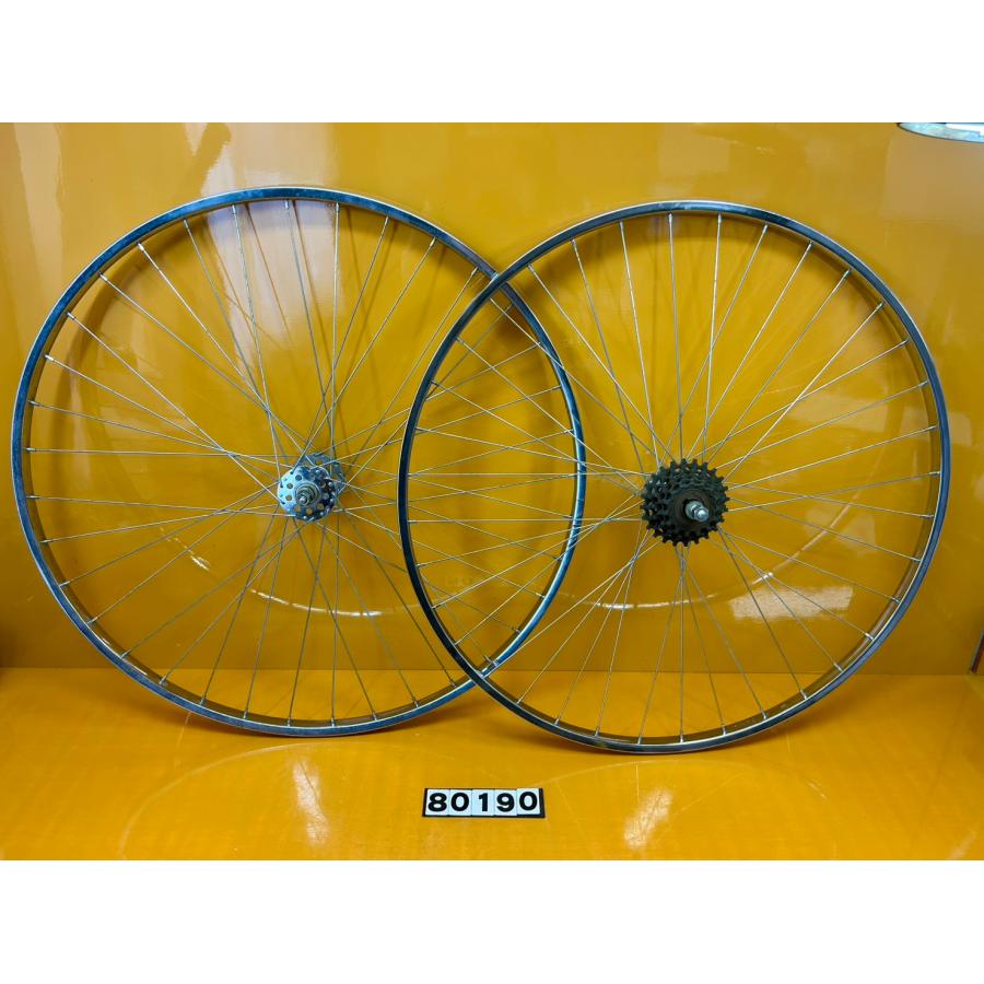 送料無料!!】80190 中古 丸石サイクル ロードエース 自転車 当時物