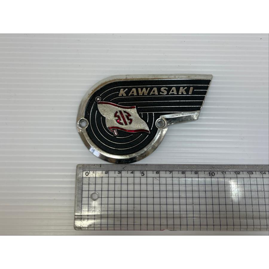 送料無料!!】80288 中古 KAWASAKI カワサキ W1 メグロエンブレム