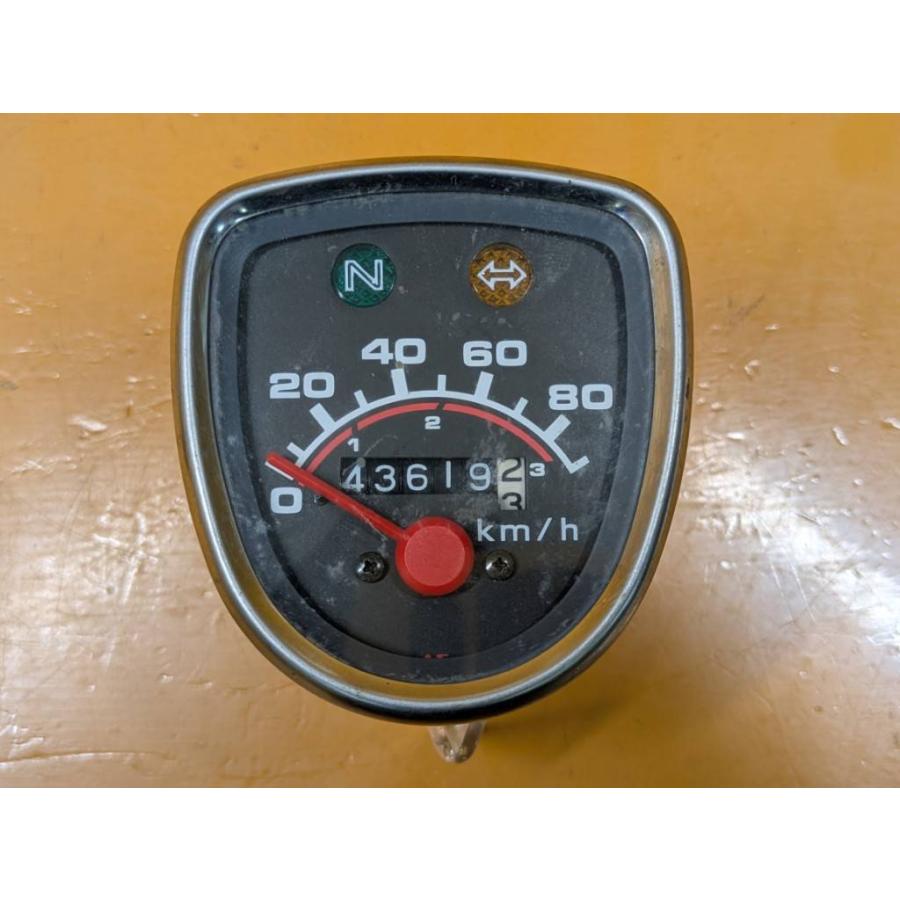 スーパーカブ　80キロメーター 送料無料!!】80711 中古 ホンダ スーパーカブ90 スピードメーター 80km