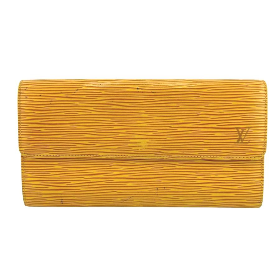 ルイヴィトン Ｍ63579 長財布 イエロー  LOUIS VUITTON ポルトモネクレディ エピ LOUIS VUITTON（ルイ・ヴィトン） 長財布 M63579 ポルトモネクレディ