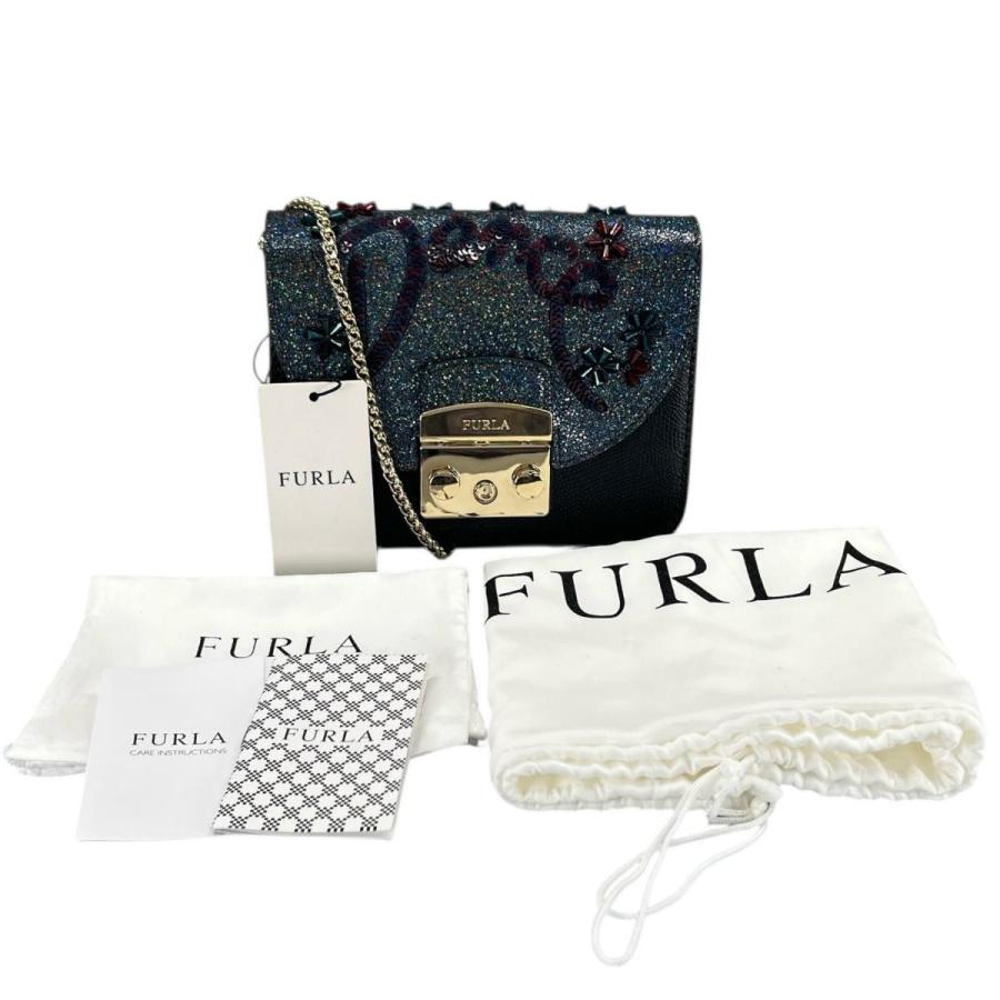 FURLA（フルラ） ショルダーバッグ メトロポリス ゴールド金具 